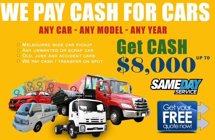Cash For Cars Epping VIC 3076 Car Buyers Wreckers Free Removal